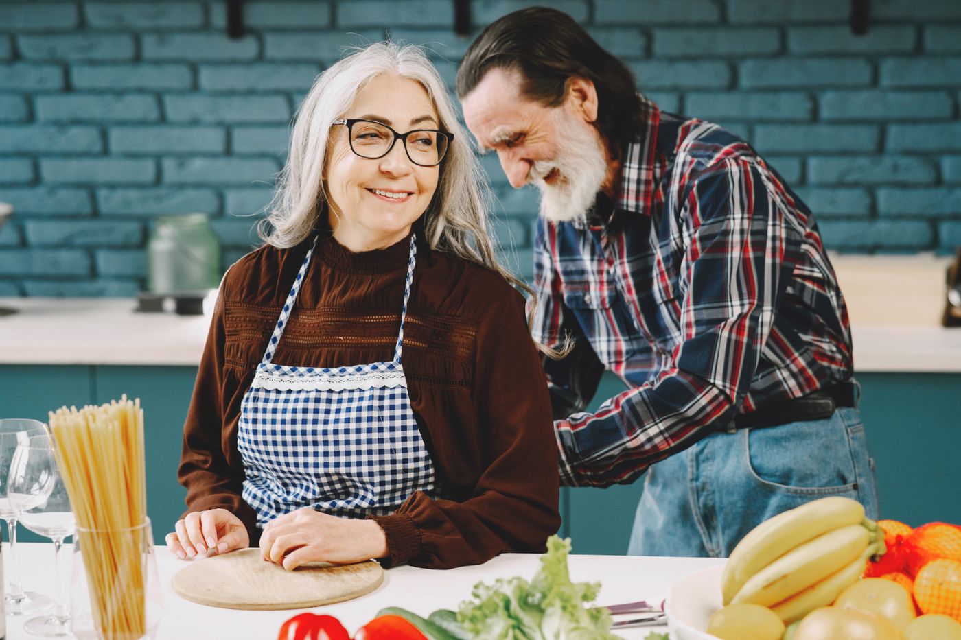 Older man supported in his home